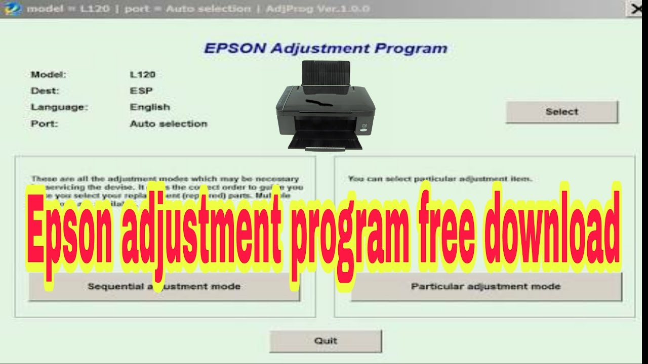 epson adjustment program free download 2010